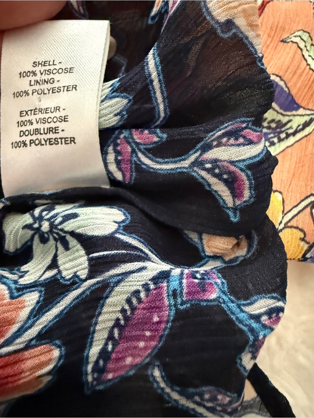 Ramy Brook Silk Blend Floral Tiered Midi Chrisley Dress Resort Garden Party S - Picture 10 of 13